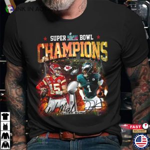 Chiefs vs Eagles Superbowl Shirt Superbowl Champions Shirt 4