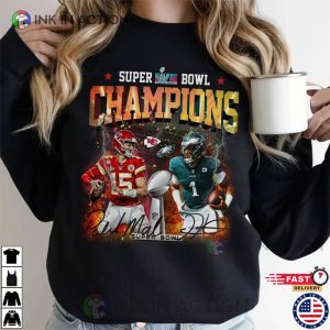 Chiefs vs Eagles Superbowl Shirt Superbowl Champions Shirt 5