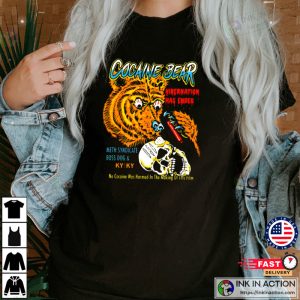 Cocaine Bear Hibernation Has Ended T-shirt