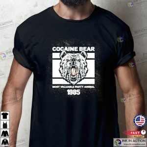 Cocaine Bear Most Valuableparty Animal T-shirt