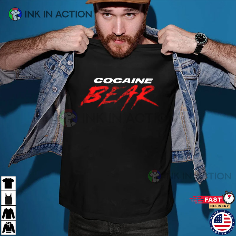 Cocaine Bear Trending Movie T-shirt