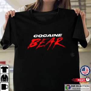 Cocaine Bear Trending Movie T shirt 4 1