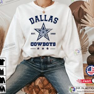 Dallas Cowboys Est 1960 Vintage Dallas Cowboys Shirt 2