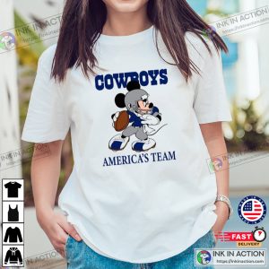 Dallas Cowboys Mickey T Shirt Dallas Americas Team T Shirt 1