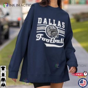 Dallas Cowboys T shirt Vintage Style Dallas Football Shirt 3