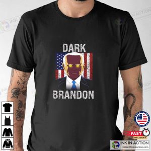 Dark Brandon  American Flag Trump 2024 T-shirt