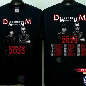 Depeche Mode Tour 2023 Shirt, Depeche Mode World Tour Shirt, 2023 Rock ...