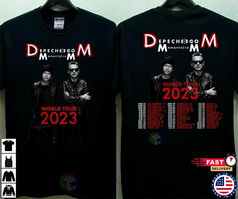 Depeche Mode Band Tour 2023 World Tour Music 2023 Unisex Gift For