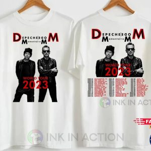 Depeche Mode Tour 2023 Shirt Depeche Mode World Tour Shirt 6