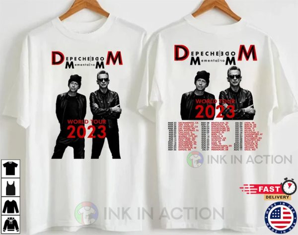 Depeche Mode Tour 2023 Shirt, Depeche Mode World Tour Shirt, 2023 Rock Tour Shirt