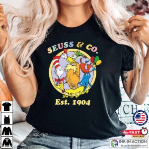 Dr. Seuss And Co. Est 1904 Shirt Cat In The Hat Shirt 4
