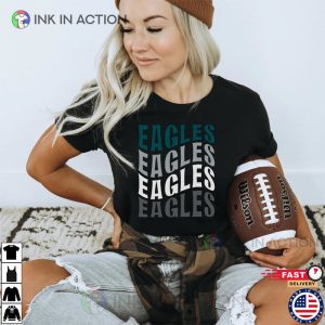 Eagles Shirt, Retro Football T-shirt, Eagles Football Shirt