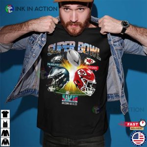 Eagles VS Kansas T-Shirt, Super Bowl LVII T-Shirt