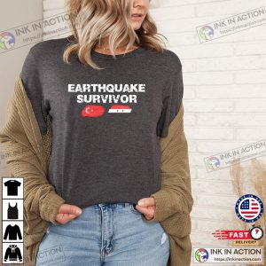 Earthquake Survivor Support Turkey Pray T-Shirt