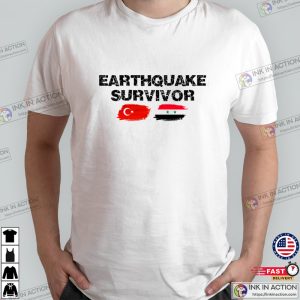 Earthquake Survivor Support Turkey Pray T Shirt 3