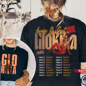 Glorilla Anyways Lifes Great Tour 2023 T shirt 3