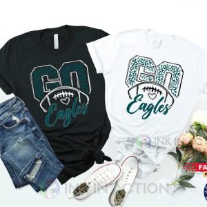 Go Eagles T-Shirt, Eagles Football Shirt, Football Team Gifts
