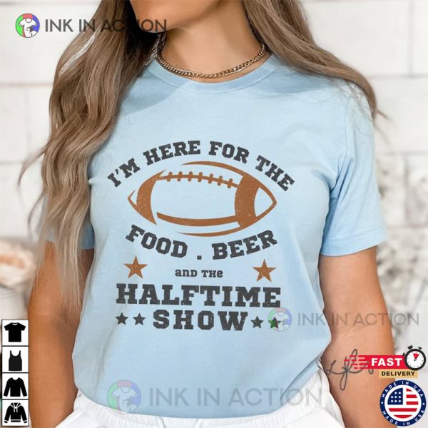 Halftime Show T-shirt, Funny Unisex Football T-shirt