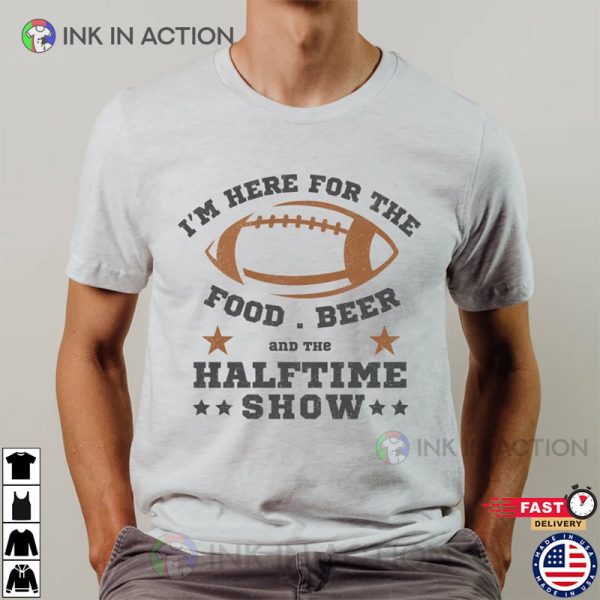 Halftime Show T-shirt, Funny Unisex Football T-shirt