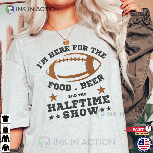 Halftime Show T-shirt, Funny Unisex Football T-shirt