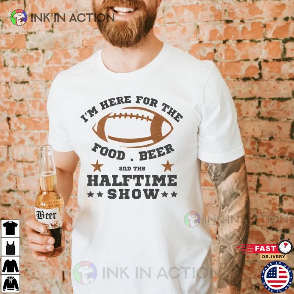 Halftime Show T-shirt, Funny Unisex Football T-shirt