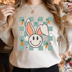 Happy Easter T-shirt, Easter Cute Bunny Shirt