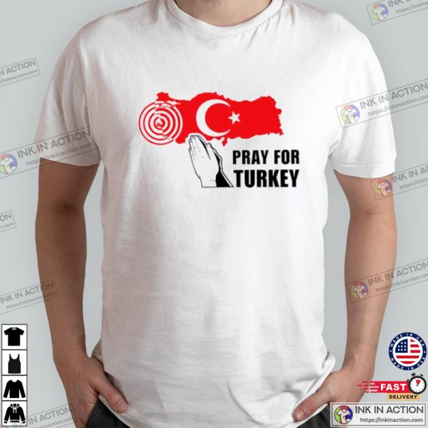 Help For Turkey Earthquake Donation T-shirt