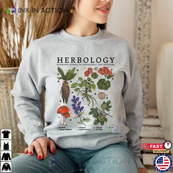 Herbology Shirt, Botanical Shirt, Plant Lover Shirt, Gardening Shirt