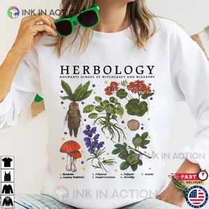 Herbology Shirt Botanical Shirt Plant Lover Shirt Gardening Shirt 4