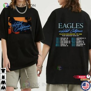 Hotel California Tour 2023 Shirt Eagles Concert 1