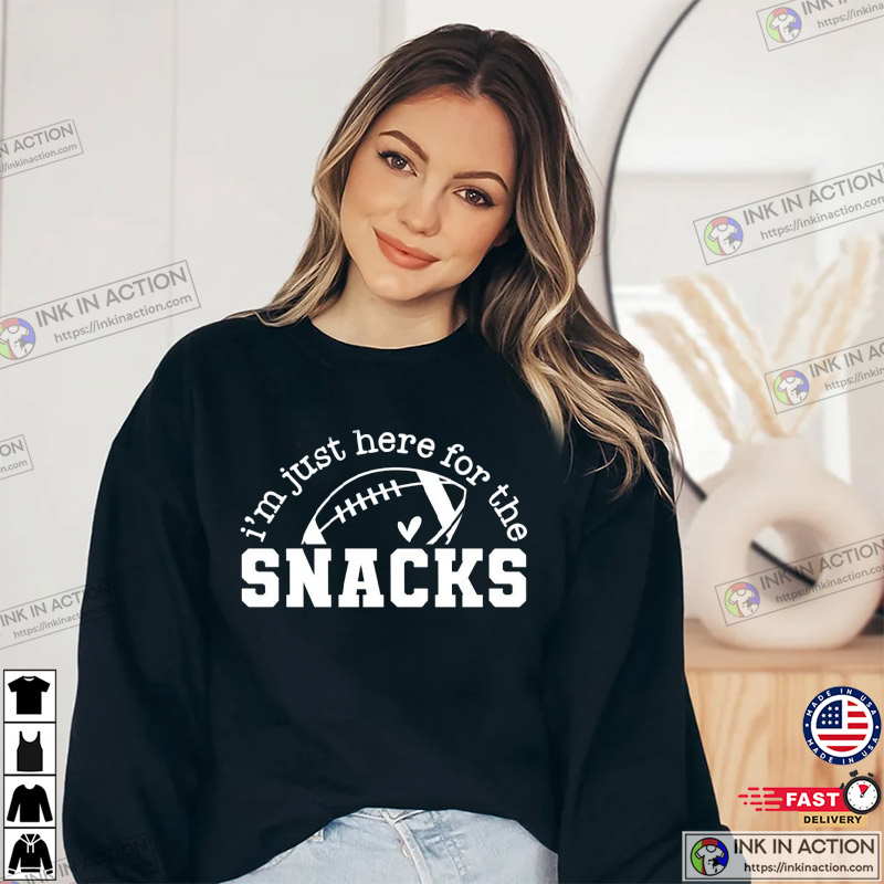 I'm Just Here For The Snacks Super Bowl Halftime Shirt - Ink In Action