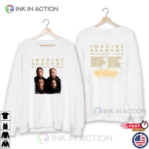 Imagine Dragon Mercury World Tour 2023 T Shirt 2