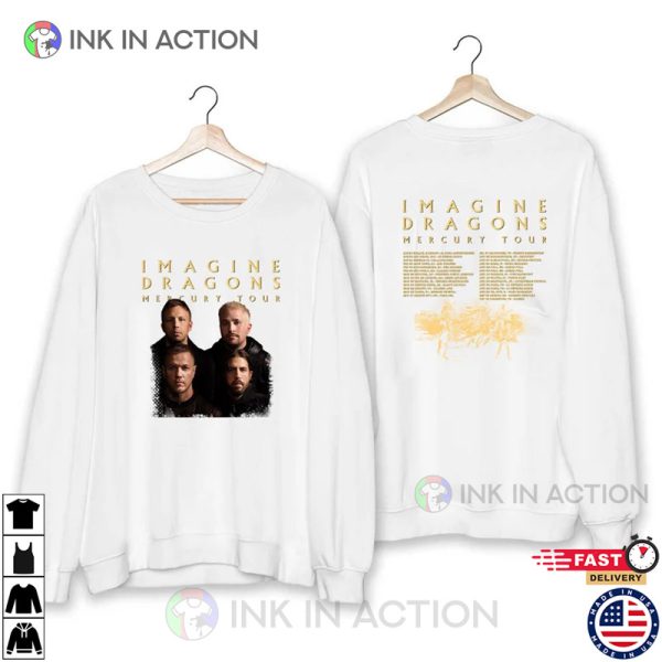 Imagine Dragon Mercury World Tour 2023 T-Shirt