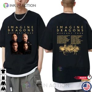 Imagine Dragon Mercury World Tour 2023 T-Shirt