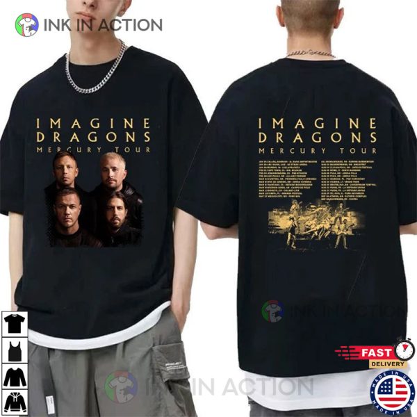 Imagine Dragon Mercury World Tour 2023 T-Shirt