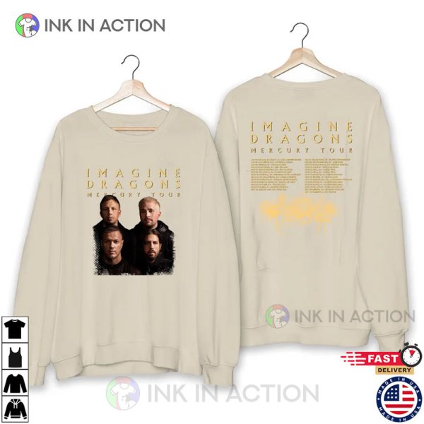 Imagine Dragon Mercury World Tour 2023 T-Shirt