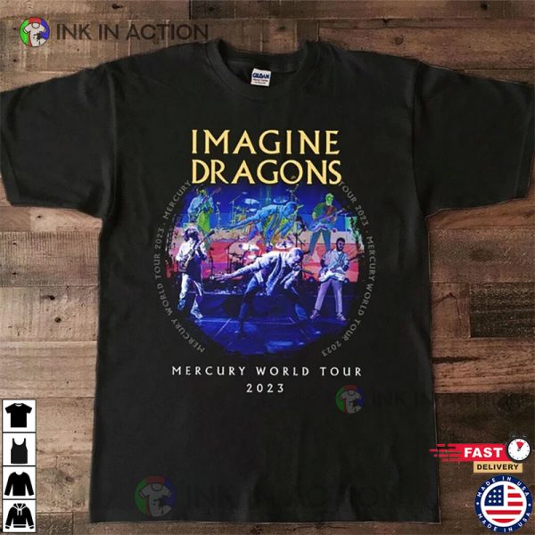 Imagine Dragons Tour 2023 Merch T-shirt