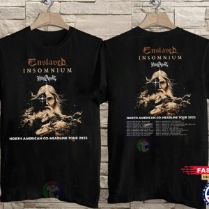 Insomnium Enslaved North American Co Headline Tour 2023 T Shirt 3