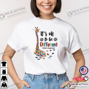 Its Ok To Be Different Autism Awareness Shirt 1 1