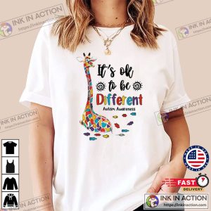 Its Ok To Be Different Autism Awareness Shirt 2 1