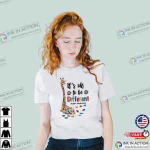 Its Ok To Be Different Autism Awareness Shirt 3 1