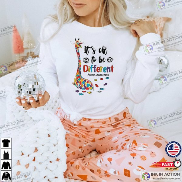 It’s Ok To Be Different Autism Awareness Shirt