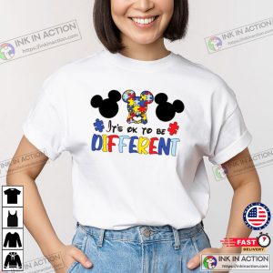 Its Ok To Be Different Disney Autism Awareness Shirt 4 1