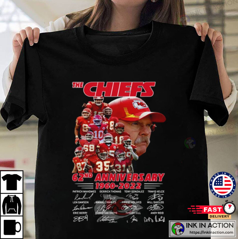 Kansas City Chiefs 2023 Super Bowl Lvii T-Shirt - Ink In Action