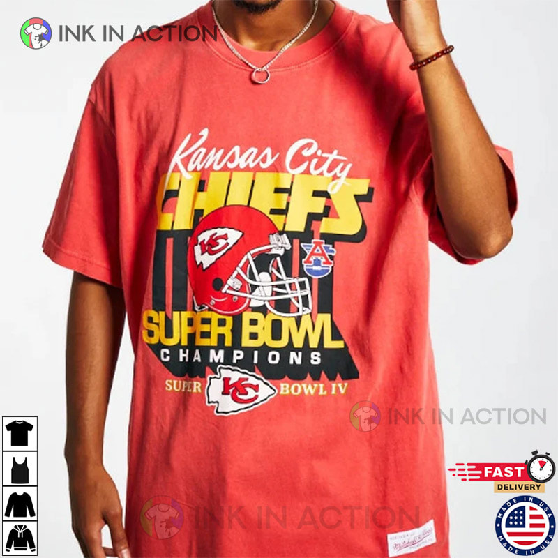 Vintage Kansas City American Football Kc Chiefs Super Bowl Shirt