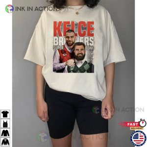 Kelce Superbowl Kelce Brothers Football T Shirt 4