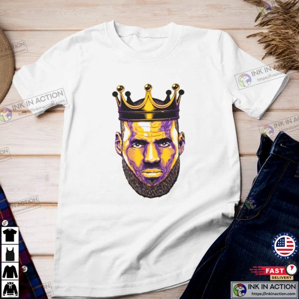 LeBron James King Of Basketball NBA T-Shirt