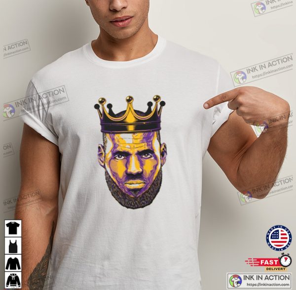 LeBron James King Of Basketball NBA T-Shirt