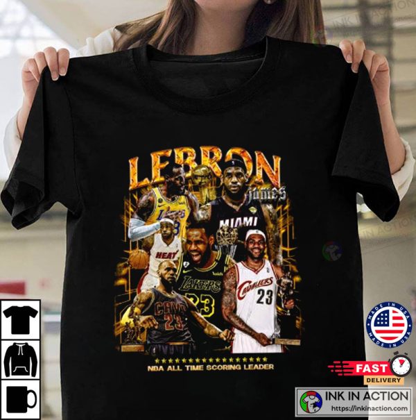 LeBron James Vintage 90s T-shirt