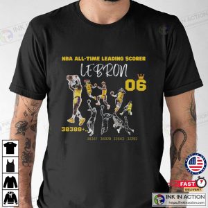 Lebron James All-Time Leading Scorer T-Shirt